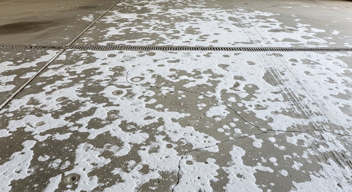 garage floor salt damage 4